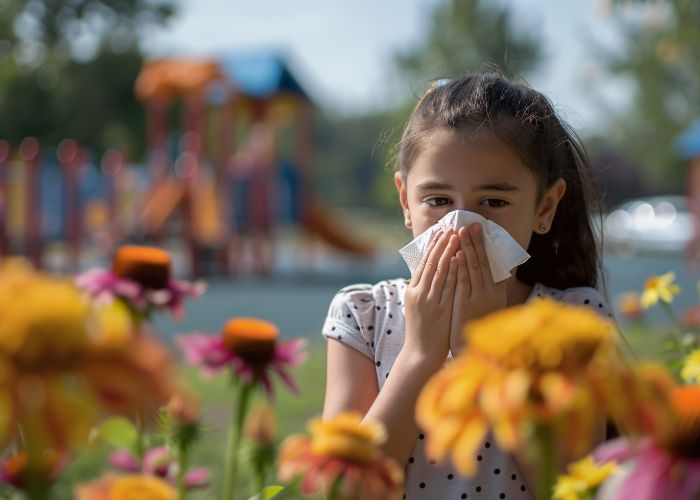 Prolećne alergije kod dece